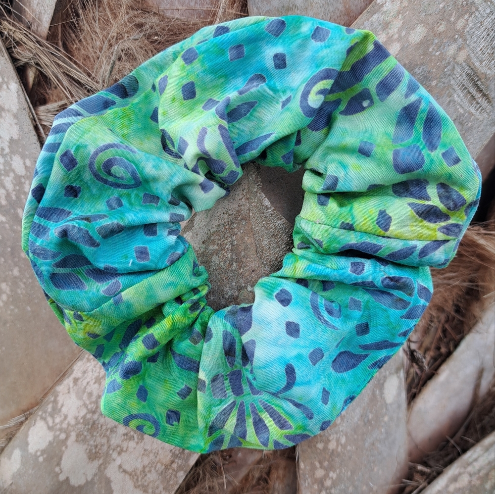 Today Special Listing Offer FOUR 100% Cotton Scrunchies Bundle - Picture 5 of 11